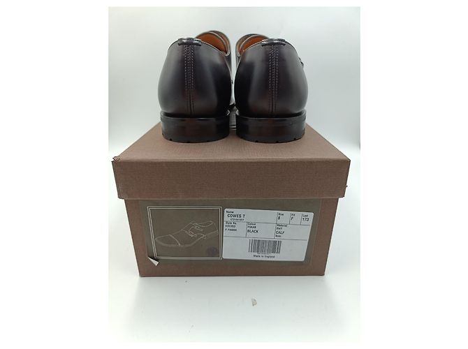 Church's Cowes T Scarpe stringate in pelle nera Nero - vista 5