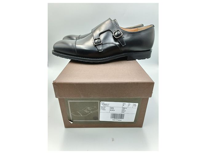 Church's Cowes T Scarpe stringate in pelle nera Nero - vista 7