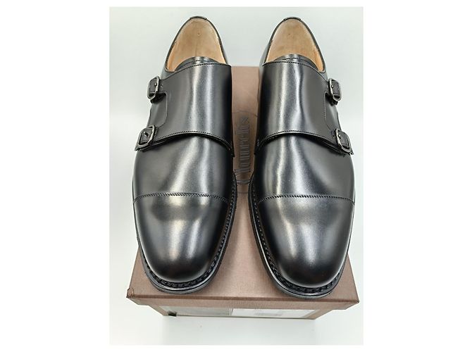Church's Cowes T Scarpe stringate in pelle nera Nero - vista 9