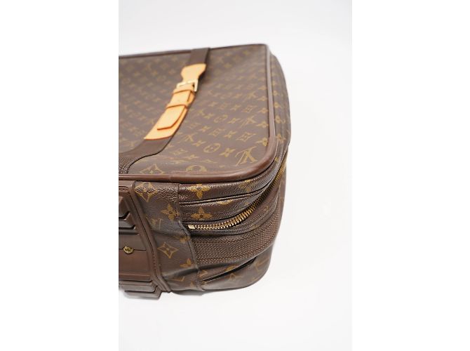 Louis Vuitton Satellite 60 Borsa da viaggio monogramma Marrone - vista 12