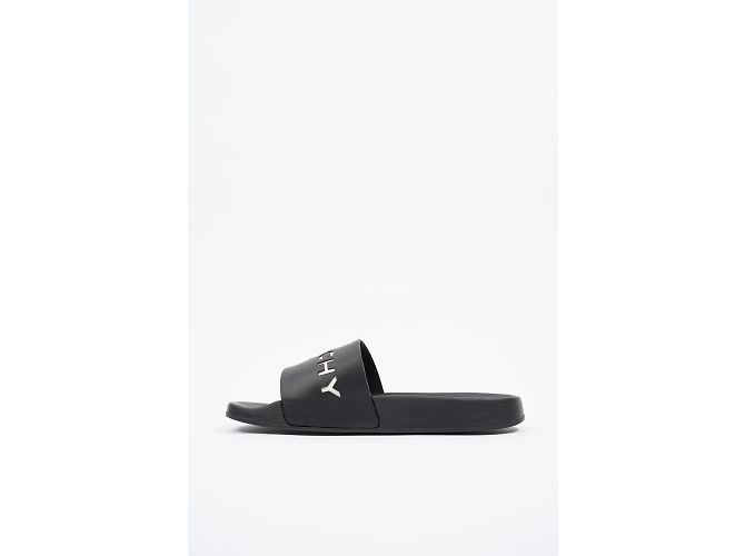 Chanclas con logo en relieve de Givenchy Negro / Blanco UE 36 / Reino Unido 3 - vista 3