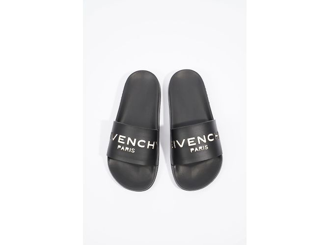 Chanclas con logo en relieve de Givenchy Negro / Blanco UE 36 / Reino Unido 3 - vista 8