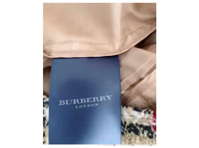 Falda de lana Burberry beige - vista 6