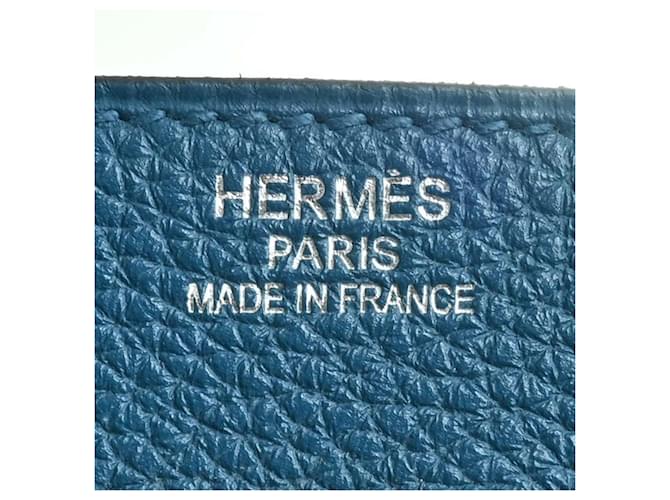 Haut à courroies Hermès Hermes Haut a Courroies Blu - vista 4