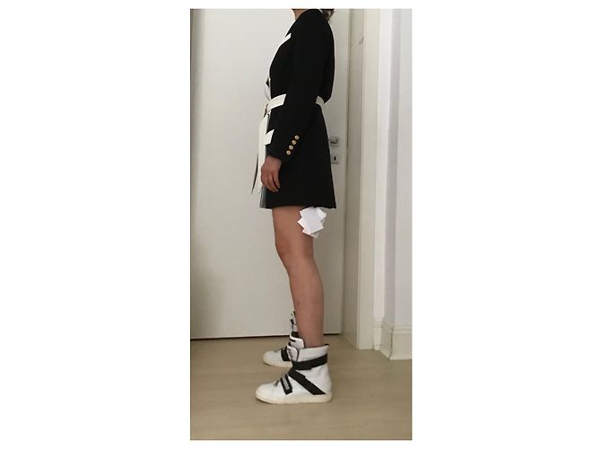 Balmain Black Wool Blazer - view 10
