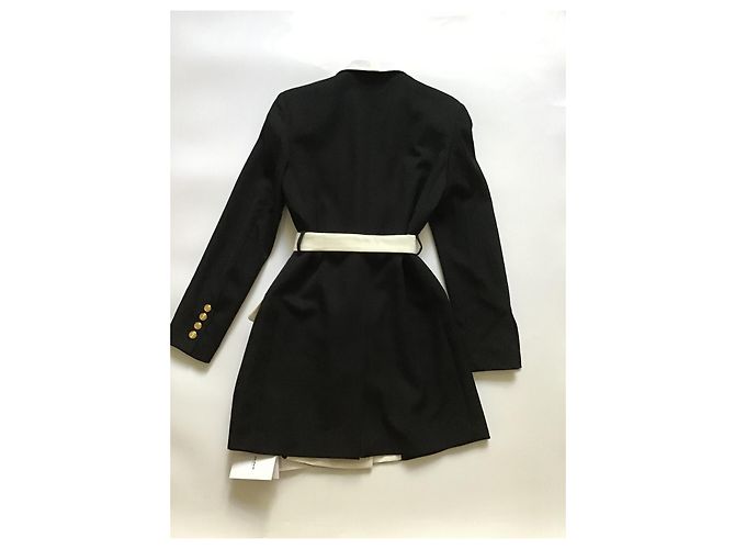 Balmain Black Wool Blazer - view 3