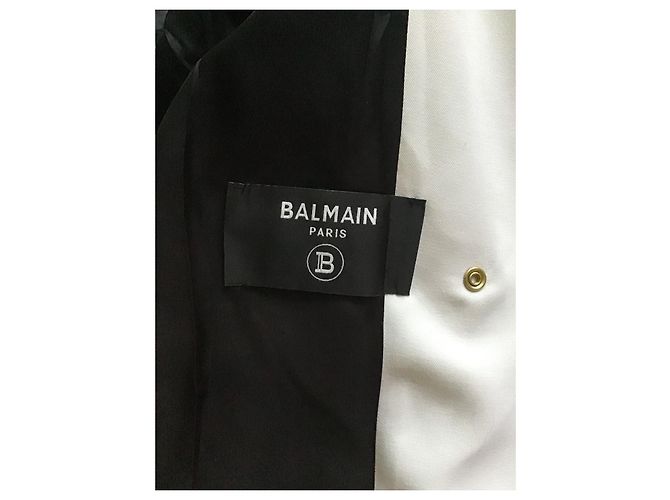 Balmain Black Wool Blazer - view 7