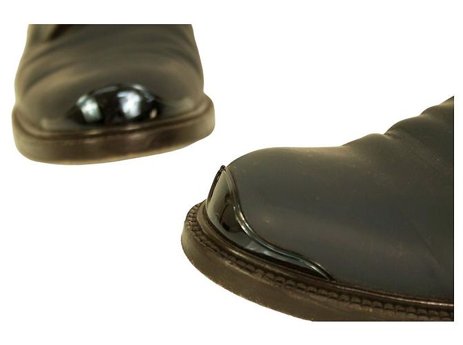 Louis Vuitton Mocassini Oxford in pelle opaca blu scuro da uomo Scarpe stringate 8 - vista 10