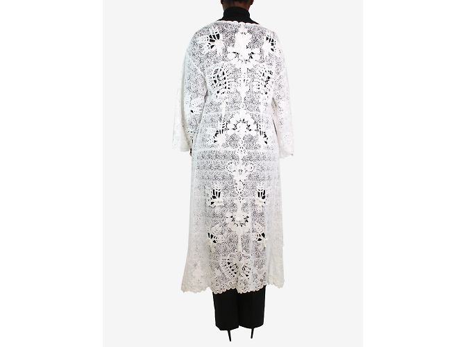 Polo Ralph Lauren Pareo de encaje floral blanco - talla L - vista 2