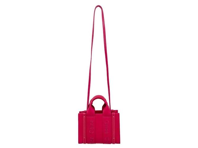 Chloé ***Mini bolso tote leñoso de Chloe Rosa - vista 3