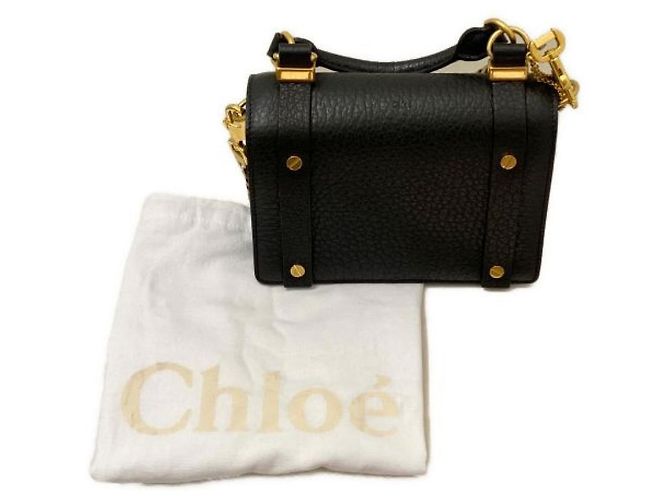 Chloé ***Borsa a tracolla Chloe Ora piccola con patta Nero - vista 10
