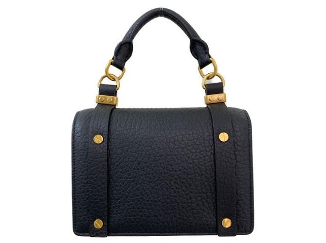 Chloé ***Borsa a tracolla Chloe Ora piccola con patta Nero - vista 2