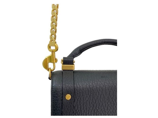 Chloé ***Borsa a tracolla Chloe Ora piccola con patta Nero - vista 8