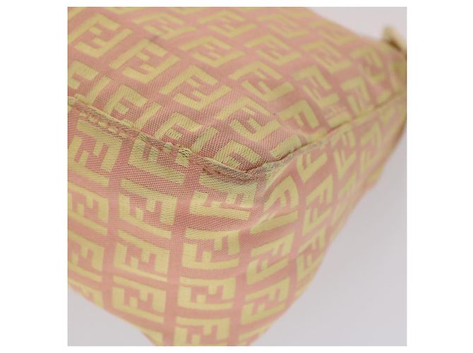 FENDI Zucchino Borsa a mano in tela Oro rosa Auth fm2528 - vista 14