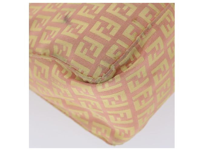 FENDI Zucchino Borsa a mano in tela Oro rosa Auth fm2528 - vista 15