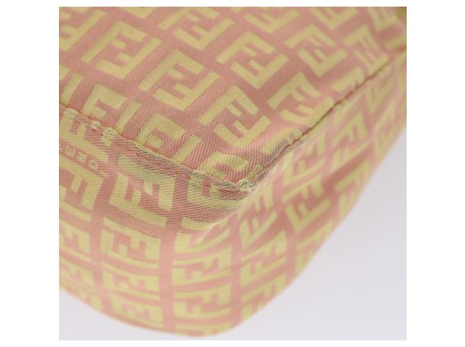 FENDI Zucchino Borsa a mano in tela Oro rosa Auth fm2528 - vista 16