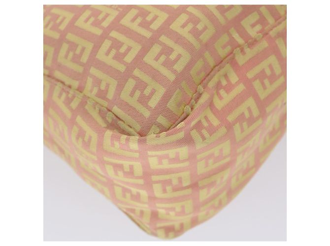 FENDI Zucchino Borsa a mano in tela Oro rosa Auth fm2528 - vista 17