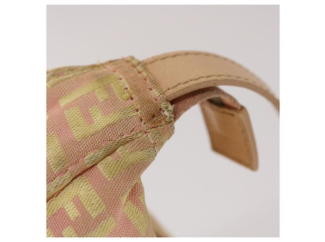 FENDI Zucchino Borsa a mano in tela Oro rosa Auth fm2528 - vista 9