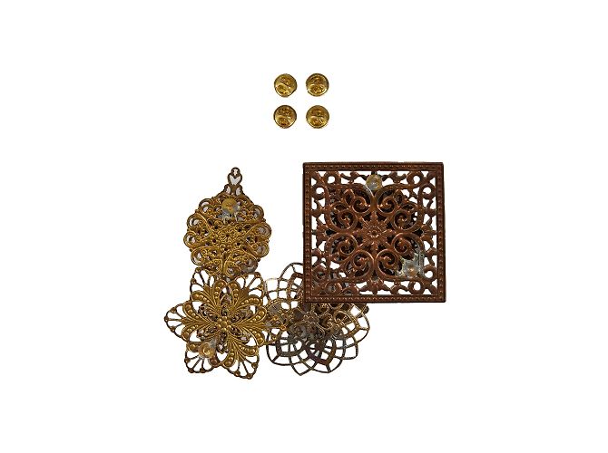 Autre Marque Collection Privée Antike Brosche Bronze - Ansicht 3
