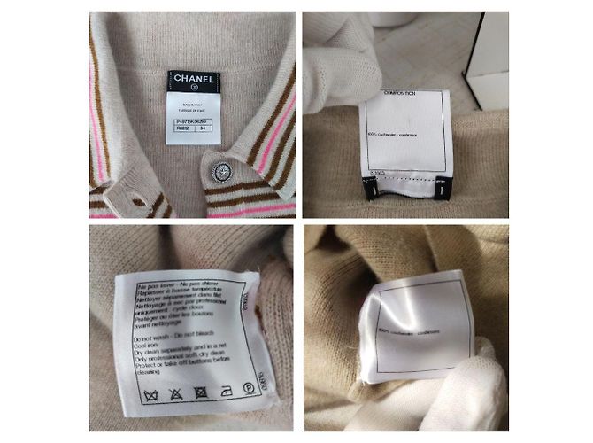 Chanel & Karl Lagerfeld auf dem Laufsteg vor dem Herbst 2014 Paris-Dallas-Kaschmirpullover Mehrfarben - Ansicht 4