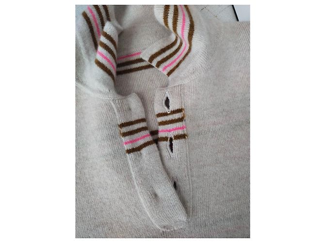 Chanel & Karl Lagerfeld auf dem Laufsteg vor dem Herbst 2014 Paris-Dallas-Kaschmirpullover Mehrfarben - Ansicht 7
