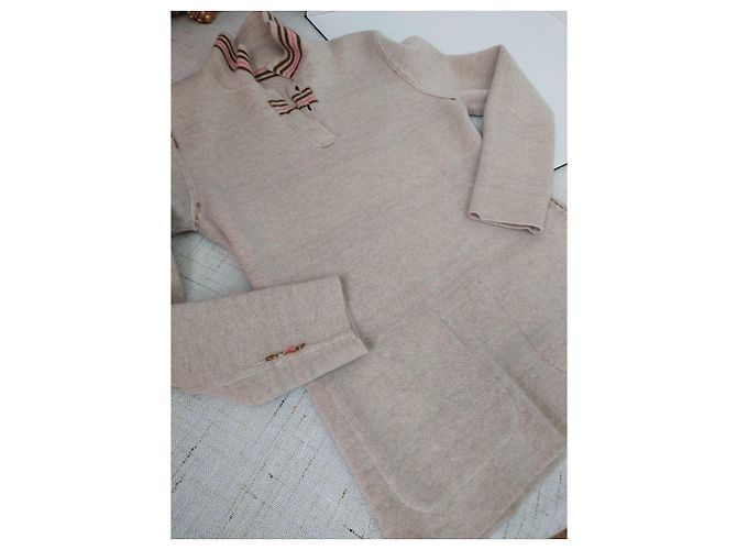 Chanel & Karl Lagerfeld auf dem Laufsteg vor dem Herbst 2014 Paris-Dallas-Kaschmirpullover Mehrfarben - Ansicht 8