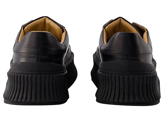 Scarpe da ginnastica - Jil Sander - Pelle - Nere - vista 3