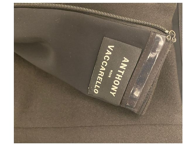 Trägerloses Kleid von Anthony Vaccarello Schwarz - Ansicht 4