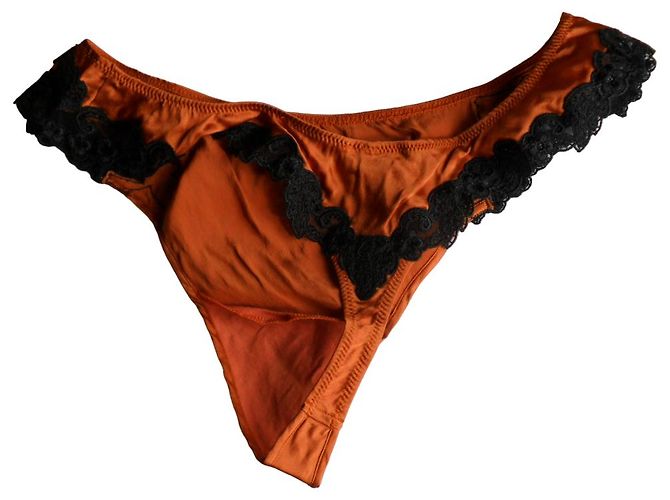 Tanga La Perla - Talla 40 Marrón oscuro - vista 2