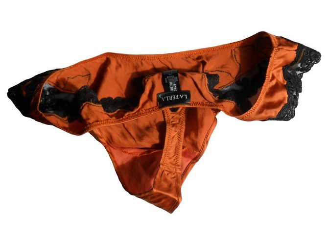 Tanga La Perla - Talla 40 Marrón oscuro - vista 3
