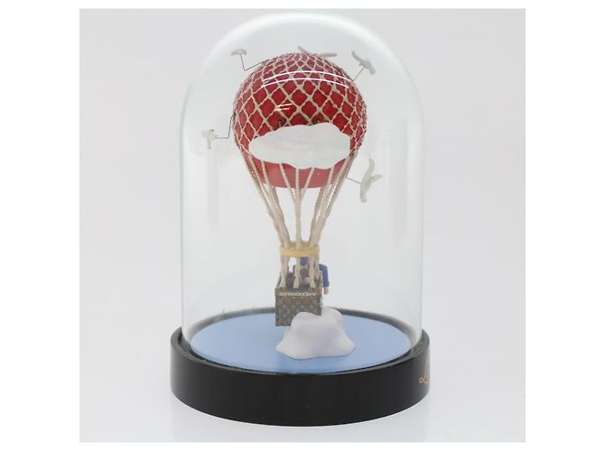LOUIS VUITTON Snow Globe Balloon VIP Only Clear Red LV Auth ar9928 - view 3
