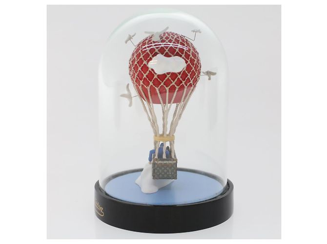 LOUIS VUITTON Snow Globe Balloon VIP Only Clear Red LV Auth ar9928 - view 4