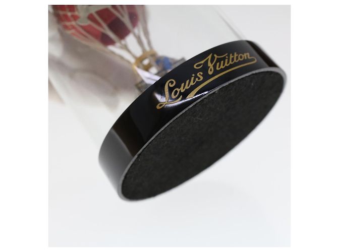 LOUIS VUITTON Snow Globe Balloon VIP Only Clear Red LV Auth ar9928 - view 9