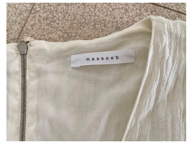 masscob colore abito Cream T. 34 poco per volta 36 Bianco sporco - vista 21