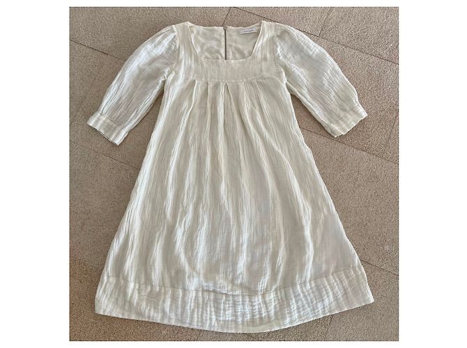 masscob colore abito Cream T. 34 poco per volta 36 Bianco sporco - vista 22