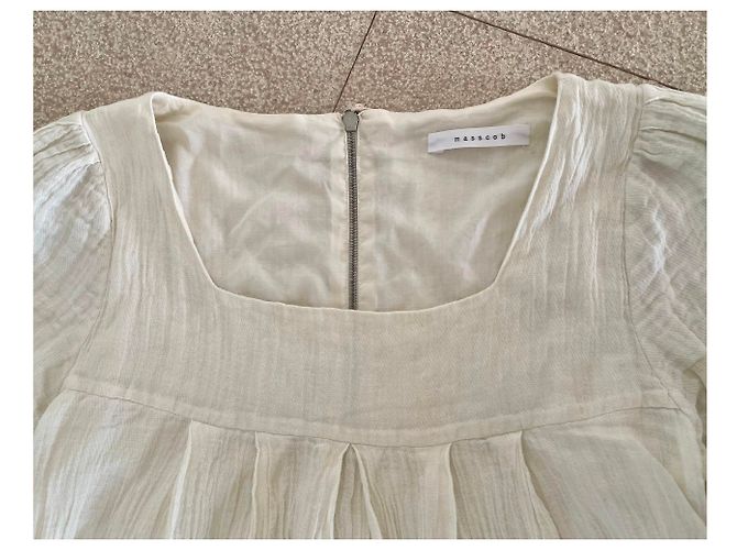 masscob colore abito Cream T. 34 poco per volta 36 Bianco sporco - vista 24