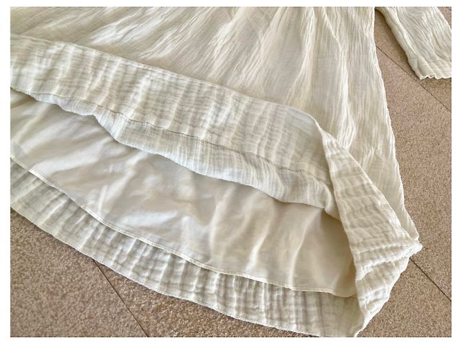 masscob colore abito Cream T. 34 poco per volta 36 Bianco sporco - vista 25