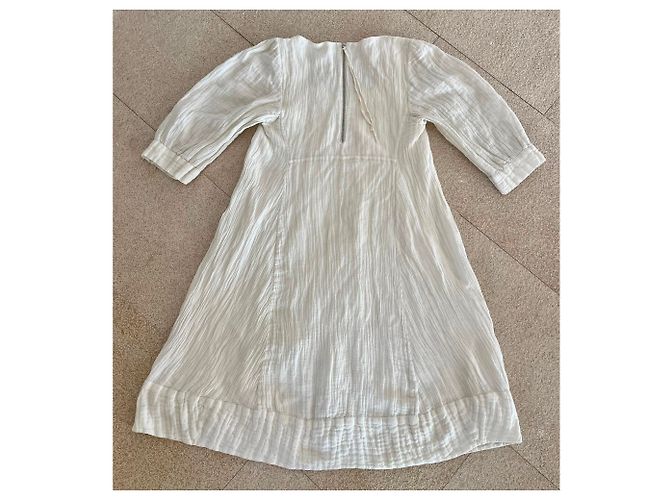 masscob colore abito Cream T. 34 poco per volta 36 Bianco sporco - vista 26