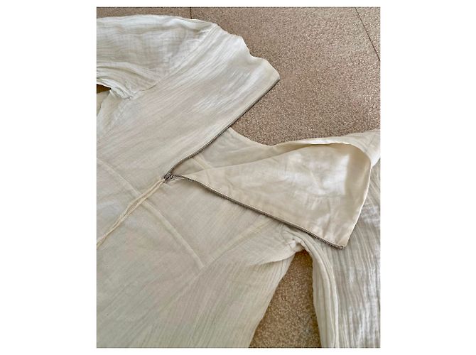 masscob colore abito Cream T. 34 poco per volta 36 Bianco sporco - vista 28