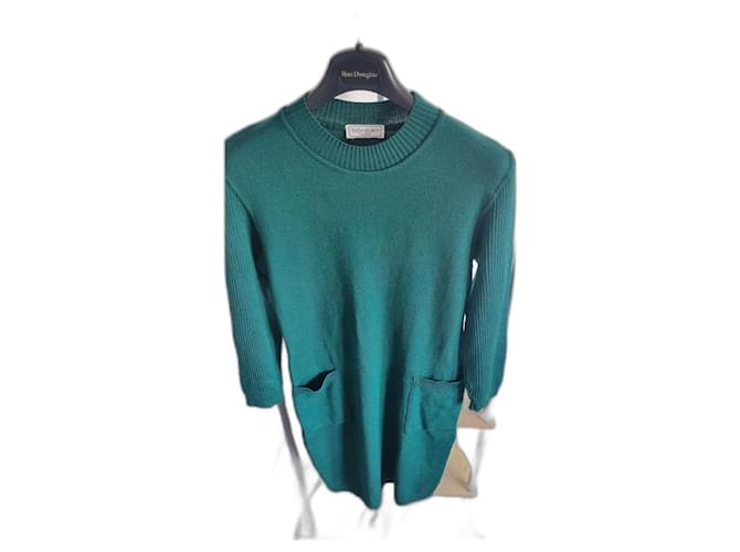 Yves Saint Laurent Green Wool