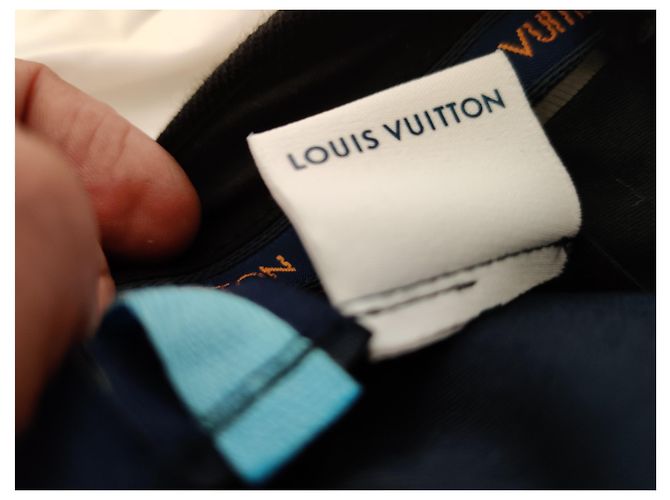 Pantaloni Louis Vuitton x Nigo Blu navy - vista 6