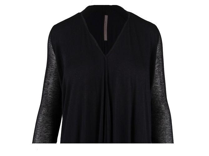 Rick Owens langes Kleid Schwarz - Ansicht 4