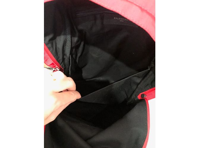 Zaini BALENCIAGA T. Tessuto Rosso - vista 11