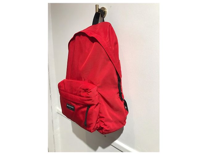Zaini BALENCIAGA T. Tessuto Rosso - vista 3