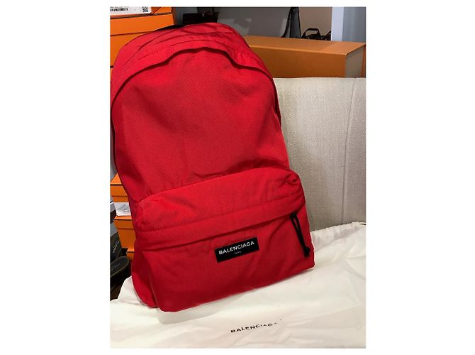 Zaini BALENCIAGA T. Tessuto Rosso - vista 8