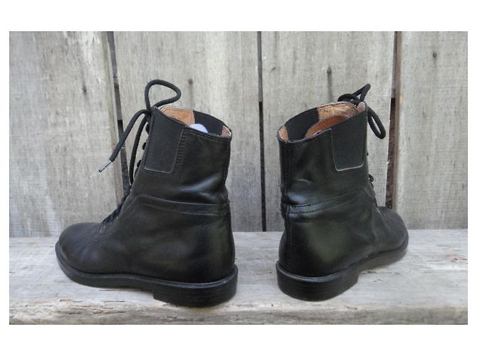 Stivaletti Bally vintage p 35 Nero - vista 3