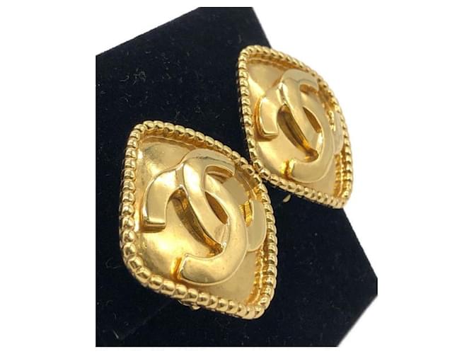 ***Pendientes marca coco CHANEL Dorado - vista 2