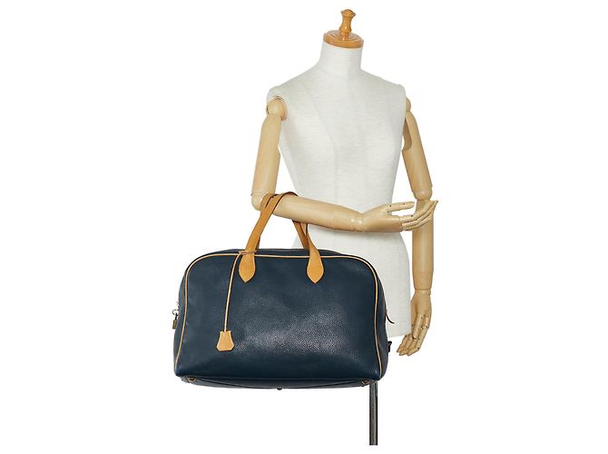 Hermès Hermes Blu Victoria 43 Blu navy - vista 15