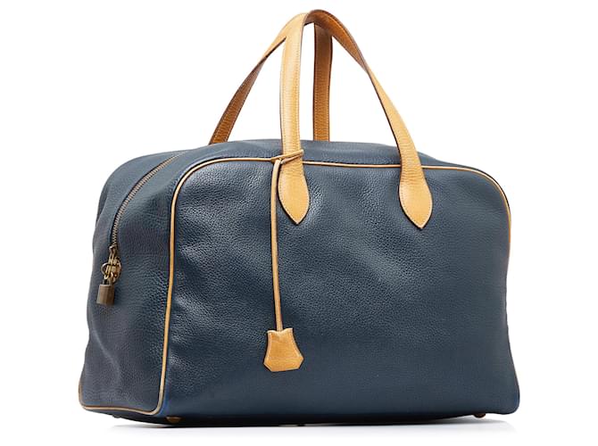 Hermès Hermes Blu Victoria 43 Blu navy - vista 2