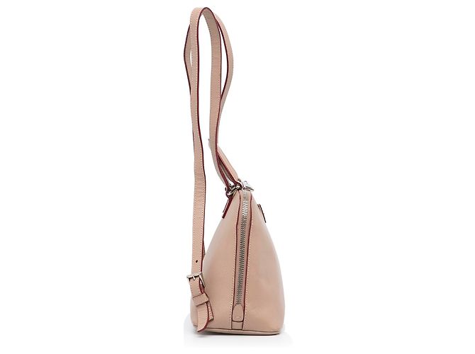 Prada Mochila Saffiano Lux Promenade Marrom Carne - vista 3